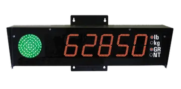 Thurman 218T remote display with integrated traffic light